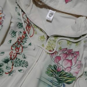 Ed Hardy Christian Audigier rhinestone zip hoodie